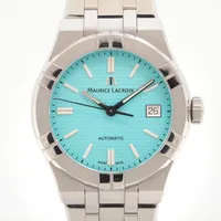 モーリスラクロア アイコン AI6007-SS00F-431-C SS AT ブルー文字盤