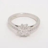 ティファニー フローラ ダイヤ Pt950