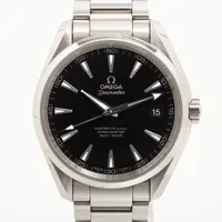 オメガ シーマスター 231.10.42.21.01.003 SS AT ブラック文字盤