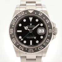 ロレックス GMTマスター Ⅱ 116710LN SS AT ブラック文字盤