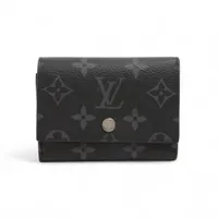 ヴィトン モノグラムエクリプス ヴィクターウォレット M12598 コンパクトウォレット ブラック