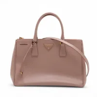 プラダ サフィアーノ 2WAYショルダーバッグ ピンク Aランクの買取参考