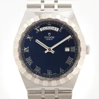 チュードル ロイヤル 28600 SS AT ブルー文字盤