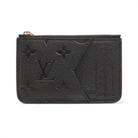 ヴィトン モノグラム アンプラント ポルト カルト ロミー M81883 コインケース ノワール