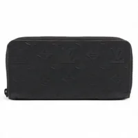 ルイ・ヴィトン トリヨン ジッピーウォレットホリゾンタル M11721 ラウンドジップウォレット ブラック