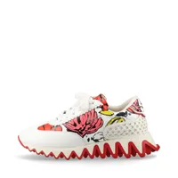 クリスチャンルブタン カタクロウ メタリックレザー ウェッジソール