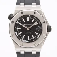 オーデマピゲ ロイヤルオーク オフショア 15710ST.OO.A002CA.01 SS×ラバー AT ブラック文字盤