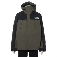 ノースフェイス ナイロン マウンテンパーカー M ブラック×ブラウン