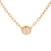 カルティエ ダムール SM ダイヤ 750(YG)