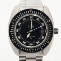 オメガ シーマスター 120m 166.073 SS AT ブルー文字盤