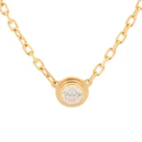 カルティエ ダムール SM ダイヤ 750(YG)