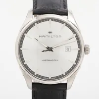 ハミルトン ロイド H194120 SS×革 QZ シルバー文字盤 ABランクの買取