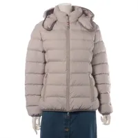 ケープホーン ナイロン ダウンジャケット 46 カーキ