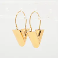 ヴィトン ピアス モノグラム チェーン M01777 GP ピアス(両耳用