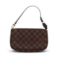ヴィトン ダミエ ポシェット アクセソワール N51985 ブラウン