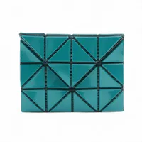 イッセイミヤケ バオバオ ポリエステル×ナイロン コンパクトウォレット グリーン