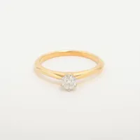 ティファニー ソリテール ダイヤ 750(YG)×Pt950 H