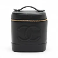 シャネル パリビアリッツGM コーティングキャンバス トートバッグ