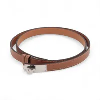 新品　エルメス　ケリーベルト　エトゥープ　ピンクゴールド　B刻 HERMES（エルメス） ベルト ケリー 18 ケリーベルト エプソン