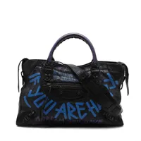 バレンシアガ クラシックシティ グラフィティ レザー 2WAYハンドバッグ