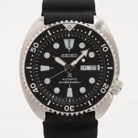 セイコー プロスペックス 4R36-04Y0 SS×ラバー AT ブラック文字盤