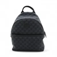 グッチ オフザグリッド ナイロン×レザー トートバッグ ブルー AB