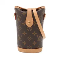 ヴィトン モノグラム フォールド ミー ポーチ M80874 ブラウン