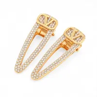 ヴァレンティノガラヴァーニ Vロゴ シグネチャー GP×ラインストーン