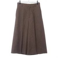 セリーヌ ウール パンツ エディ期 34 ブラウン