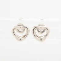 ティファニー ハートロック 925×750 ピアス(両耳用) ゴールド×シルバー