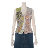 エルメス シルク ベスト 38 マルチカラー