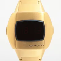 ハミルトン アメリカンクラシック SS QZ デジタル文字盤