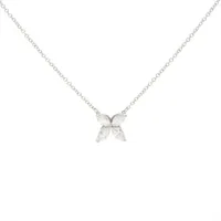 ティファニー ビクトリア ミディアム ダイヤ Pt950