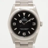 ロレックス エクスプローラーⅠ 114270 SS AT ブラック文字盤