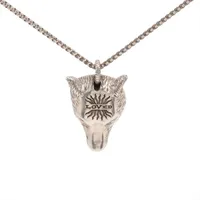 グッチ アンガーフォレスト 925 ネックレス シルバー