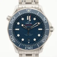 オメガ シーマスター プロフェッショナル ダイバー 300M コーアクシャル マスタークロノメーター 210.30.42.20.03.001 SS AT ブルー文字盤
