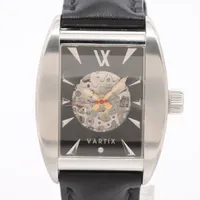 ヴァティックス SS×革 AT ブラック文字盤