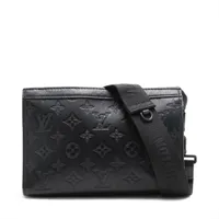 ヴィトン ビジュー サック ミクロ アルマ M00995 PVC×レザー チャーム