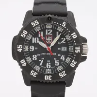 ルミノックス カーボン×ラバー QZ グレー文字盤