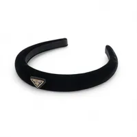 プラダ 1IH020 ベロア カチューシャ ブラック