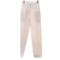 ヴィトン ウール パンツ 20SS 34 ピンクベージュ