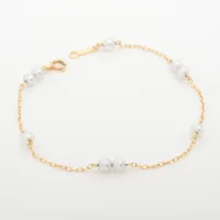 ミキモト パール K18(YG) 約4.0mm