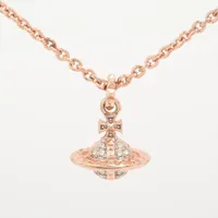 ヴィヴィアンウエストウッド オーブ GP×ラインストーン ネックレス