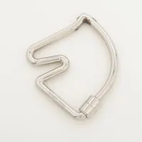 エルメス シュバルホース メタル キーリング シルバー