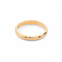 カルティエ ウェディング 1P ダイヤ 750(YG) 48