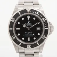 ロレックス シードゥエラー 16600 SS AT ブラック文字盤