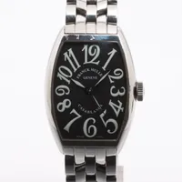 フランクミュラー カサブランカ 5850CASA SS AT ブラック文字盤