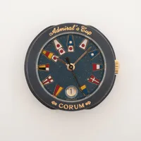 コルム アドミラルズカップ 39.610.31 V-52 SS QZ ブルー文字盤