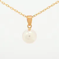 ミキモト パール K18(YG) 約7.5mm