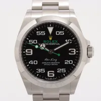 ロレックス エアキング 126900 SS AT ブラック文字盤